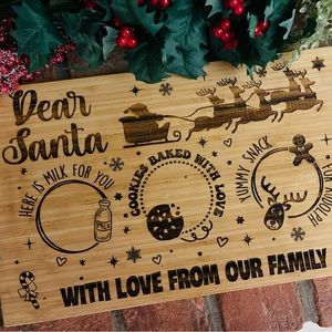 Christmas Treats For Santa Decor